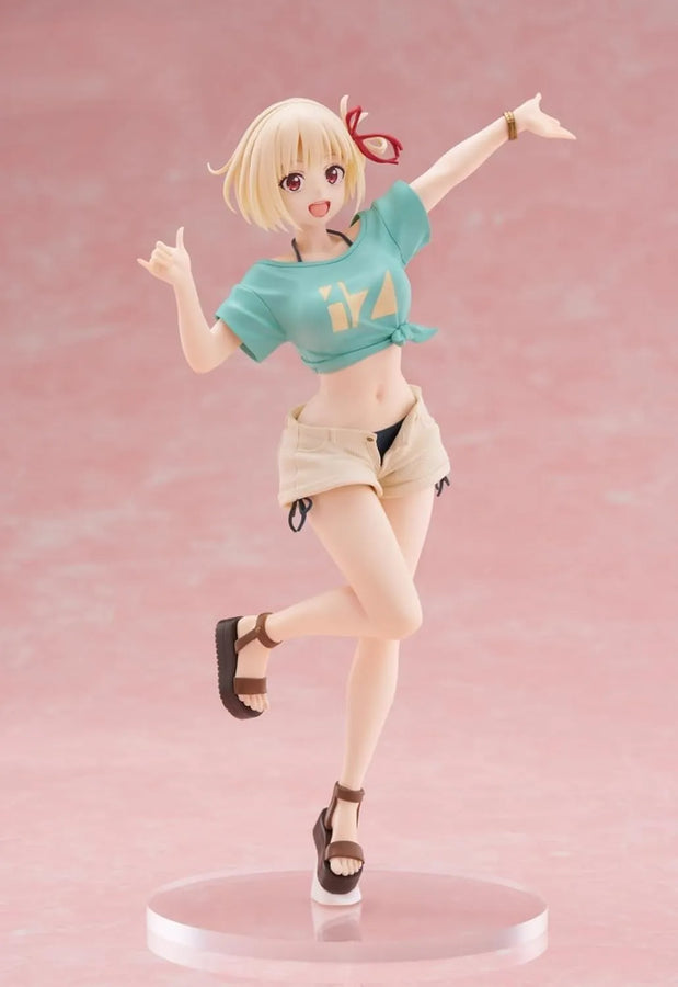 Lycoris Recoil - Nishikigi Chisato - Coreful Figure - Hawaii ver. (Taito)ㅤ – Taito as Manufacturer – ActionFigure Brasil