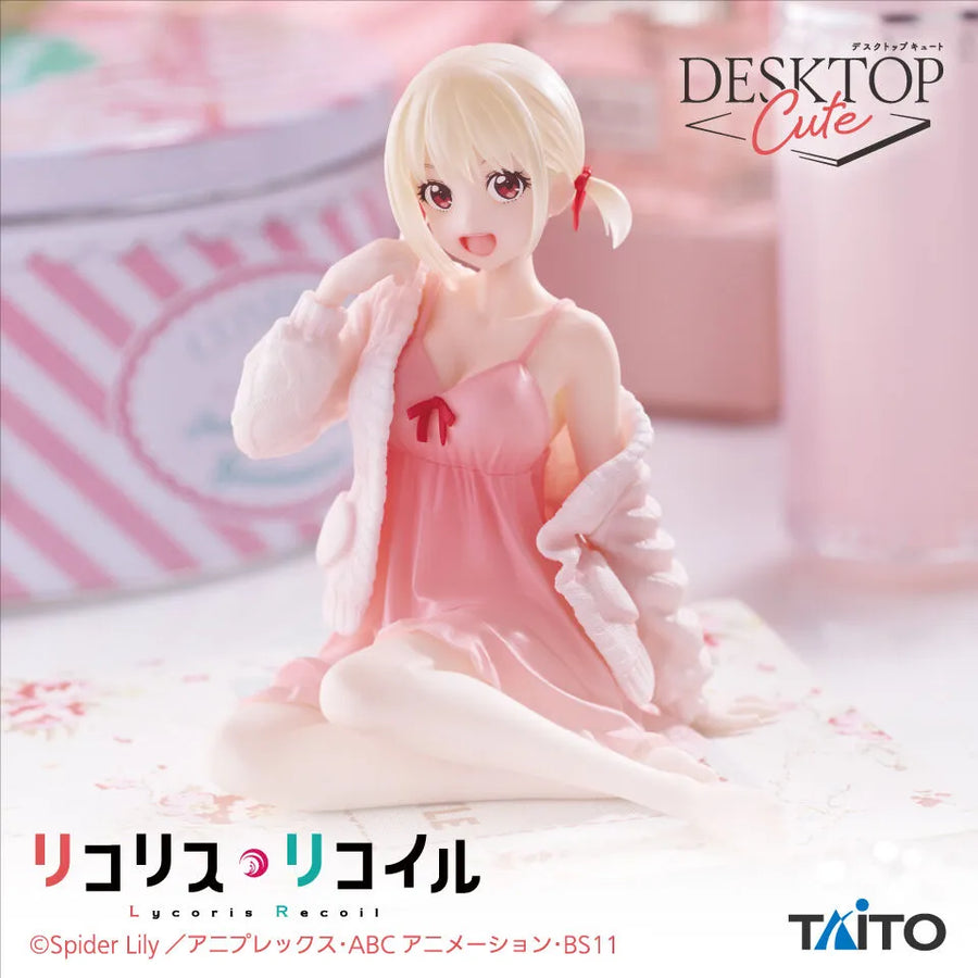 Lycoris Recoil - Nishikigi Chisato - Desktop Cute - Room Wear ver. (Taito)ㅤ – Taito – ActionFigure Brasil