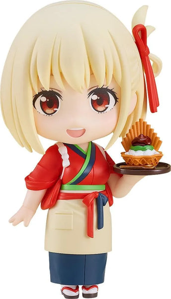 Lycoris Recoil - Nishikigi Chisato - Nendoroid #2335 - Café LycoReco Uniform Ver. (Good Smile Company)ㅤ – Good Smile Company – ActionFigureBrasil
