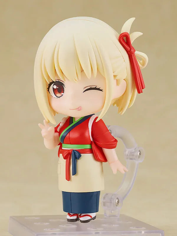 Lycoris Recoil - Nishikigi Chisato - Nendoroid #2335 - Café LycoReco Uniform Ver. (Good Smile Company)ㅤ – Good Smile Company – ActionFigureBrasil