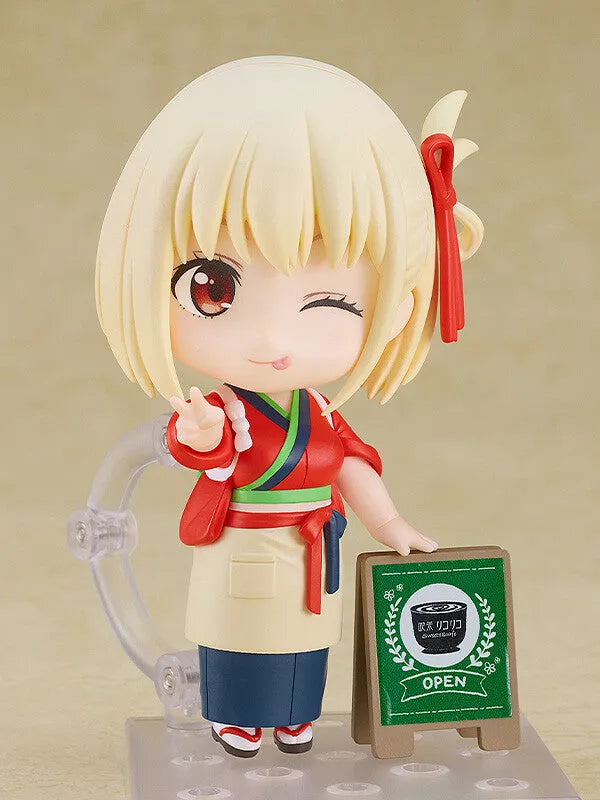 Lycoris Recoil - Nishikigi Chisato - Nendoroid #2335 - Café LycoReco Uniform Ver. (Good Smile Company)ㅤ – Good Smile Company – ActionFigureBrasil