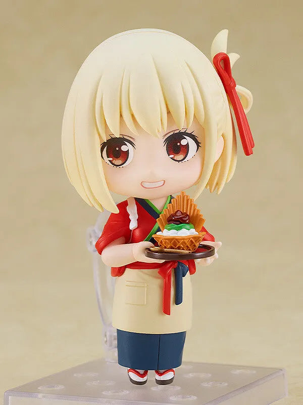 Lycoris Recoil - Nishikigi Chisato - Nendoroid #2335 - Café LycoReco Uniform Ver. (Good Smile Company)ㅤ – Good Smile Company – ActionFigureBrasil