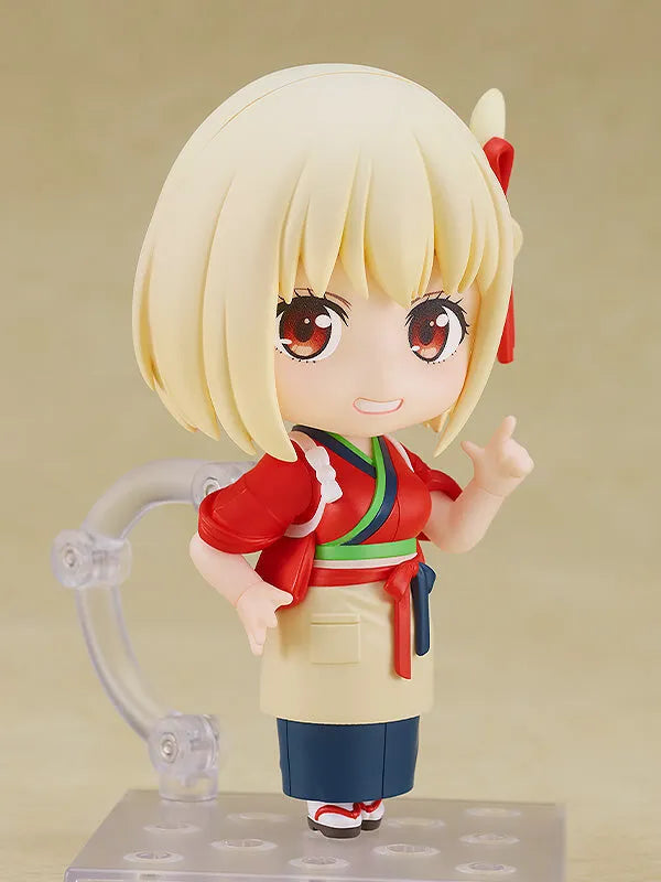 Lycoris Recoil - Nishikigi Chisato - Nendoroid #2335 - Café LycoReco Uniform Ver. (Good Smile Company)ㅤ – Good Smile Company – ActionFigureBrasil