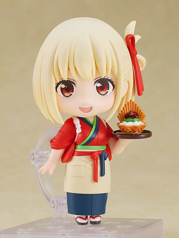 Lycoris Recoil - Nishikigi Chisato - Nendoroid #2335 - Café LycoReco Uniform Ver. (Good Smile Company)ㅤ – Good Smile Company – ActionFigureBrasil