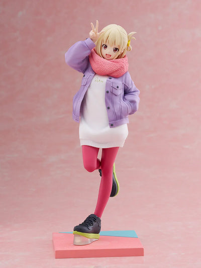 Lycoris Recoil - Nishikigi Chisato - Tenitol (FuRyu)ㅤ – FuRyu – ActionFigure Brasil — ângulo diferente