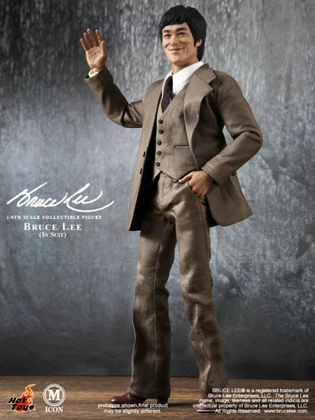 M Icon 1/6 Bruce Lee Figure (Suit)ㅤ – Gantaku – ActionFigure Brasil