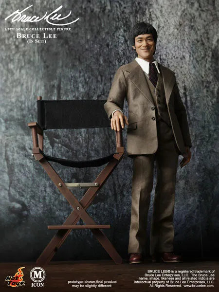 M Icon 1/6 Bruce Lee Figure (Suit)ㅤ – Gantaku – ActionFigure Brasil