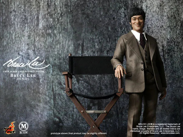 M Icon 1/6 Bruce Lee Figure (Suit)ㅤ – Gantaku – ActionFigure Brasil