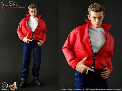 M Icon 1/6 James Dean Figure (Red Jacket Version)ㅤ – Hot Toys – ActionFigure Brasil — ângulo diferente