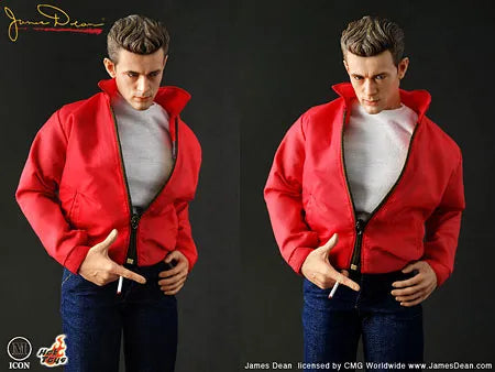 M Icon 1/6 James Dean Figure (Red Jacket Version)ㅤ – Hot Toys – ActionFigure Brasil
