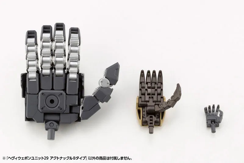 M.S.G Modeling Support Goods - Heavy Weapon Unit 29 Action Knuckle - Type-B (Kotobukiya)ㅤ – Kotobukiya – ActionFigure Brasil