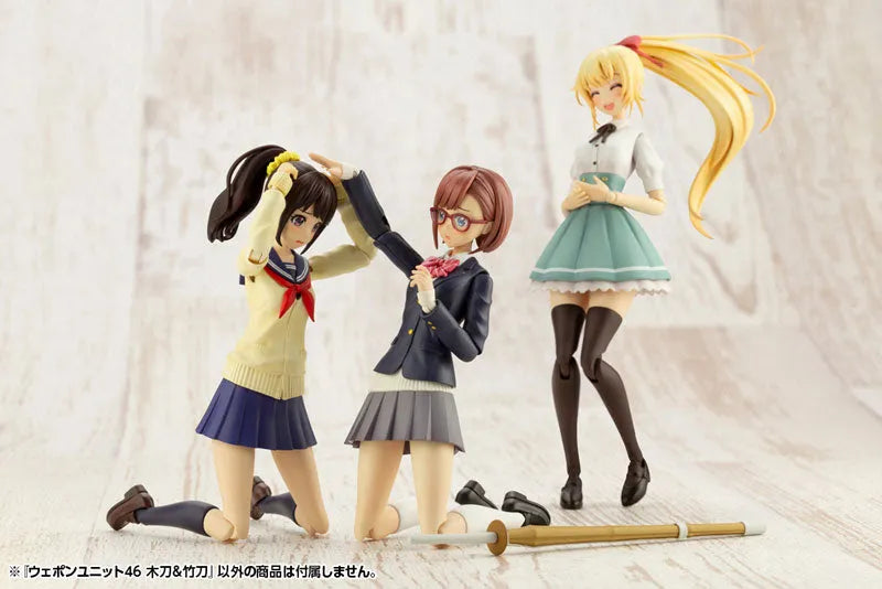 M.S.G Modeling Support Goods - Weapon Unit 46 Bamboo Sword & Wooden Sword (Kotobukiya)ㅤ – Kotobukiya – ActionFigure Brasil