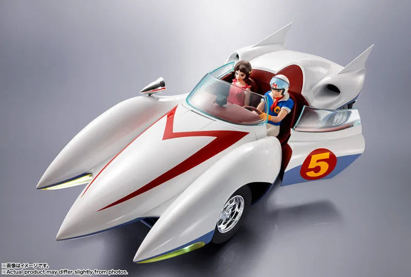 Mach Gou Gou Gou - Mach 5 - Mifune Gou - Shimura Michi - Chogokin - 1/18 (Bandai Spirits)ㅤ – Bandai Spirits – ActionFigureBrasil