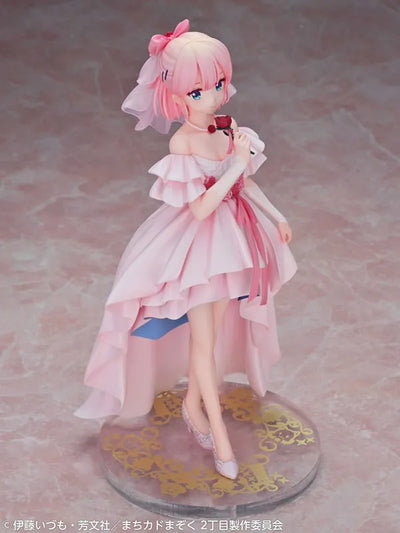 Machikado Mazoku: 2-choume - Chiyoda Momo - 1/7 - Wedding Ver. (Medicos Entertainment)ㅤ – Medicos Entertainment – ActionFigureBrasil — com base expositora