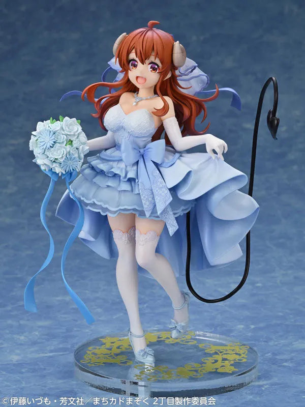 Machikado Mazoku: 2-choume - Yoshida Yuuko - 1/7 - Wedding Ver. (Medicos Entertainment)ㅤ – Medicos Entertainment – ActionFigureBrasil