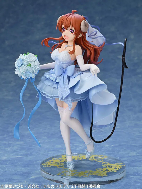 Machikado Mazoku: 2-choume - Yoshida Yuuko - 1/7 - Wedding Ver. (Medicos Entertainment)ㅤ – Medicos Entertainment – ActionFigureBrasil