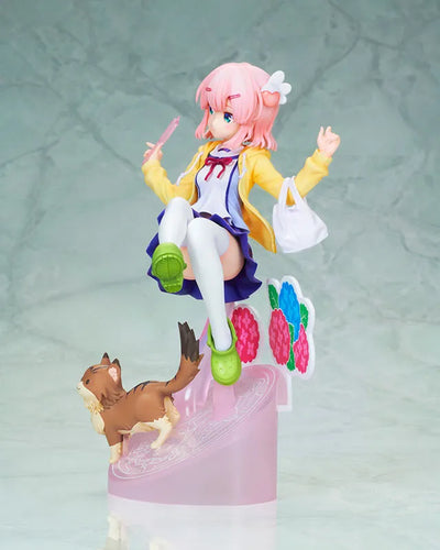 Machikado Mazoku - Chiyoda Momo - Metako - 1/7 - Uniform Ver. (Kotobukiya, Medicos Entertainment)ㅤ – Medicos Entertainment – ActionFigureBrasil — ângulo diferente