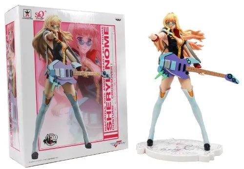 Macross 7 - Macross Frontier - Sheryl Nome - Costume x Crossover! - Macross 30th Anniversary SQ Figure Vol. 1 - SQ - Fire Bomber ver.ㅤ – Banpresto – ActionFigure Brasil