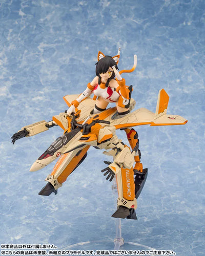 Macross Delta - Aoshima Character Kit Selection MC-05 - V.F.G. - VF-31D Skuld (Aoshima)ㅤ – Aoshima – ActionFigure Brasil — embalagem