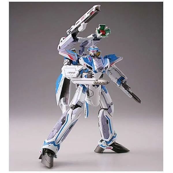 Macross Delta - GiMIX Aircraft Series - Macross Modelers x GiMIX - MCR11 - VF-31J Siegfried Battroid-Hayate Immermann - 1/144 - Battroid mode (Tomytec)ㅤ – Tomytec – ActionFigure Brasil