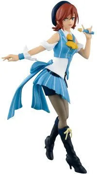 Macross Delta - Kaname Buccaneer - SQ - Blau Blume ver.ㅤ – Banpresto – ActionFigure Brasil