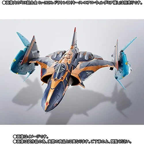 MACROSS DELTA - LILL DRAKEN & MISSILE POD FOR DX CHOGOKIN Sv-262Hs DRAKEN III (KEITH AERO WINDERMERE CUSTOM) - LIMITED EDITIONㅤ – Bandai – ActionFigure Brasil