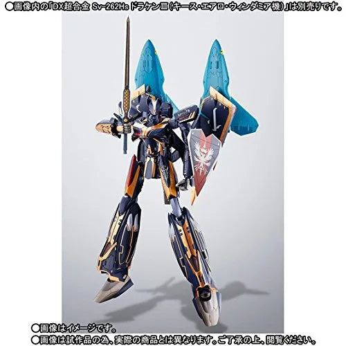 MACROSS DELTA - LILL DRAKEN & MISSILE POD FOR DX CHOGOKIN Sv-262Hs DRAKEN III (KEITH AERO WINDERMERE CUSTOM) - LIMITED EDITIONㅤ – Bandai – ActionFigure Brasil