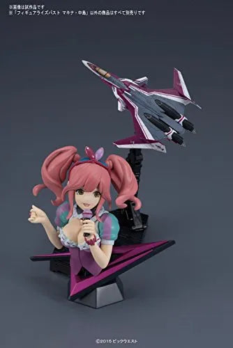 Macross Delta - Makina Nakajima - Figure-rise Bustㅤ – Bandai – ActionFigure Brasil — com base expositora