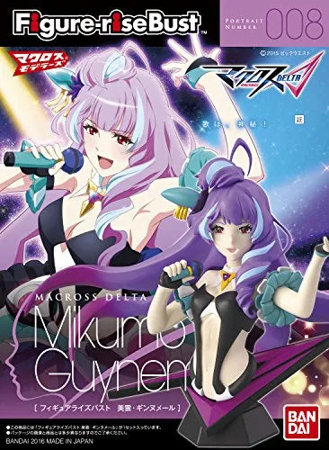Macross Delta - Mikumo Guynemer - Bust - Figure-rise Bustㅤ – Bandai – ActionFigure Brasil