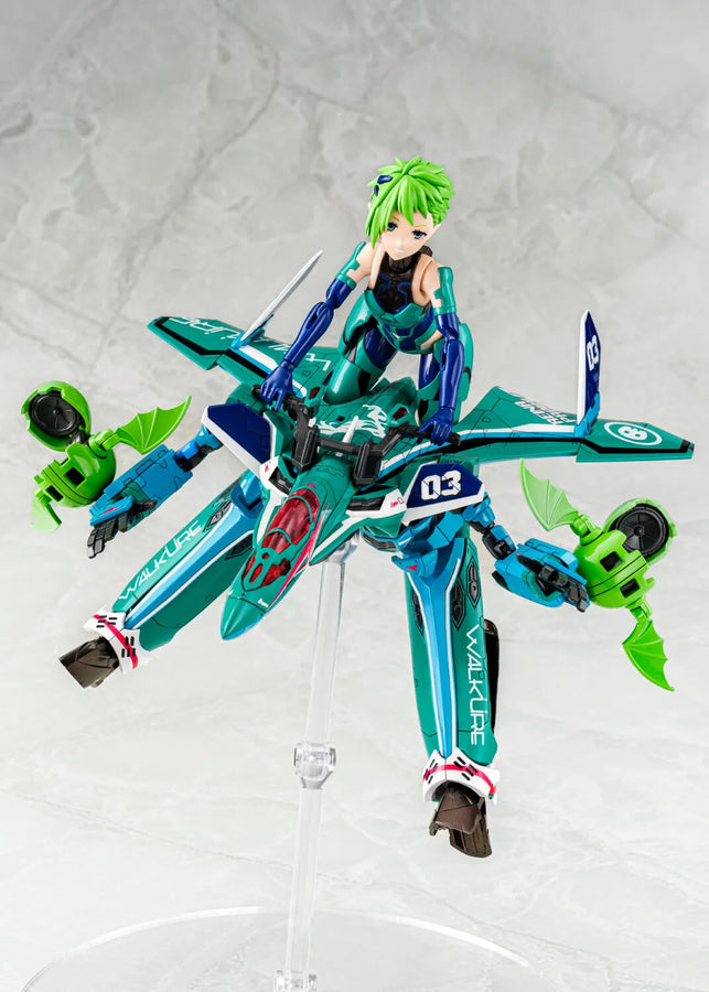 Macross Delta - Reina Prowler - VF-31A Kairos (Normal) - Aoshima Character Kit Selection (MC-15) - V.F.G. (Aoshima)ㅤ – Aoshima – ActionFigure Brasil
