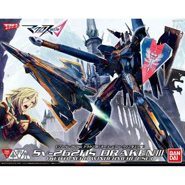 Macross Delta - Sv-262Hs Draken III - 1/72 - Keith Aero Windermere Custom (Bandai)ㅤ – Bandai – ActionFigure Brasil