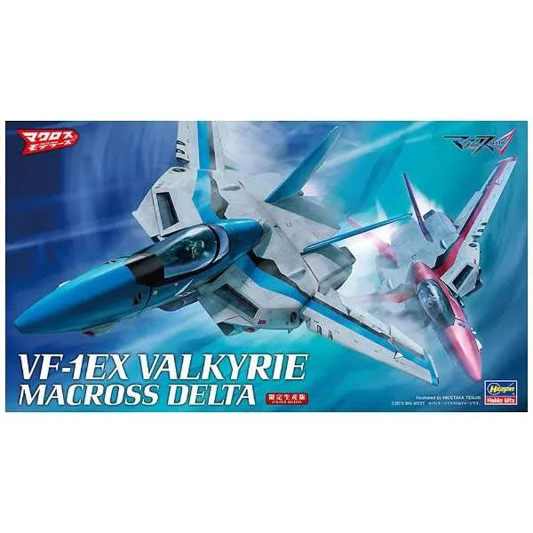 Macross Delta - VF-1EX Valkyrie (Hayate Immelmann Unit) - VF-1EX Valkyrie (Mirage Farina Jenius Unit) - 1/72 (Hasegawa)ㅤ – Hasegawa – ActionFigure Brasil