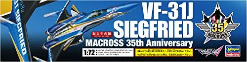 Macross Delta - VF-31J Siegfried - 1/72 - 35th Anniversary (Hasegawa)ㅤ – Hasegawa As Manufacturer – ActionFigure Brasil