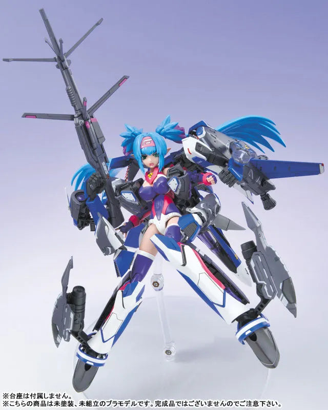 Macross Frontier - Klan Klang - Aoshima Character Kit Selection (MC-07) - V.F.G. - VF-25G Super Messiah - Model Kit - 2022 Re-release (Aoshima)ㅤ – Aoshima – ActionFigure Brasil