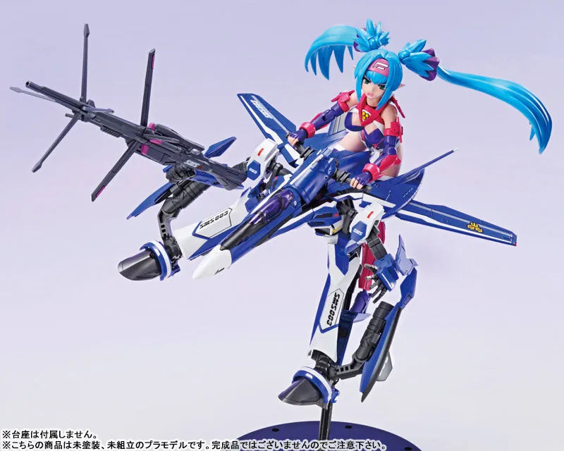 Macross Frontier - Klan Klang - Aoshima Character Kit Selection (MC-07) - V.F.G. - VF-25G Super Messiah - Model Kit - 2022 Re-release (Aoshima)ㅤ – Aoshima – ActionFigure Brasil