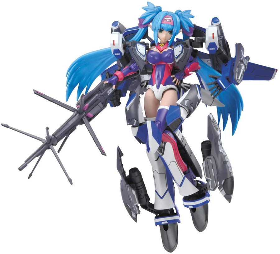 Macross Frontier - Klan Klang - Aoshima Character Kit Selection (MC-07) - V.F.G. - VF-25G Super Messiah - Model Kit - 2022 Re-release (Aoshima)ㅤ – Aoshima – ActionFigure Brasil