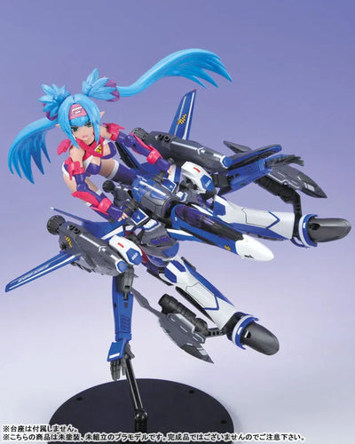Macross Frontier - Klan Klang - Aoshima Character Kit Selection (MC-07) - V.F.G. - VF-25G Super Messiah - Model Kit - 2022 Re-release (Aoshima)ㅤ – Aoshima – ActionFigure Brasil — acessórios