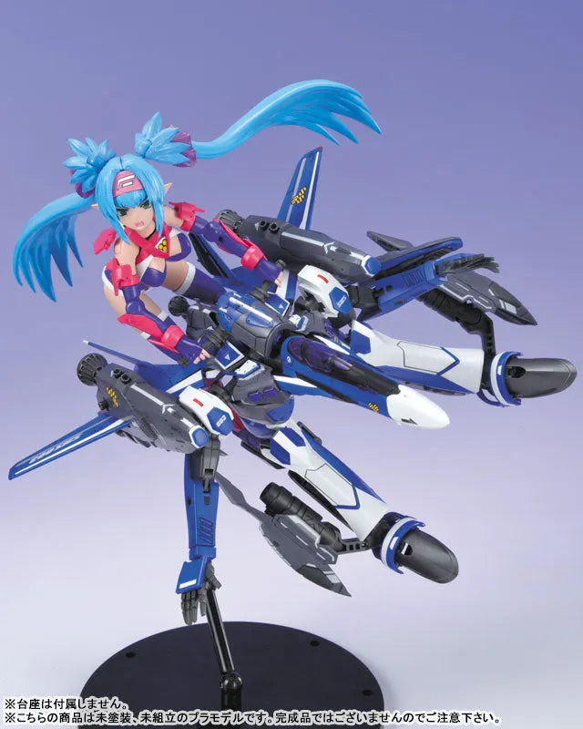 Macross Frontier - Klan Klang - Aoshima Character Kit Selection (MC-07) - V.F.G. - VF-25G Super Messiah - Model Kit - 2022 Re-release (Aoshima)ㅤ – Aoshima – ActionFigure Brasil