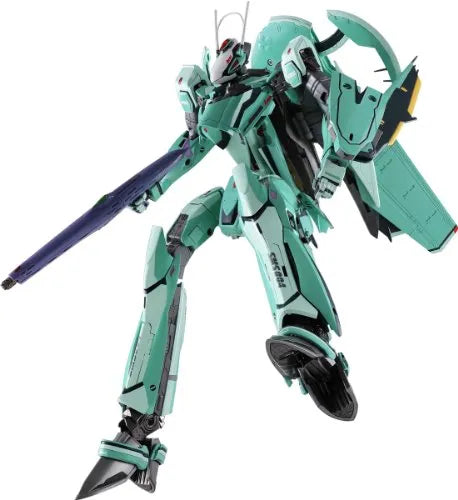 Macross Frontier - Macross Frontier The Movie ~Sayonara no Tsubasa~ - RVF-25 Messiah Valkyrie (Luca Angelloni Custom) - DX Chogokin - 1/60 - Renewal Ver. (Bandai)ㅤ – Bandai – ActionFigure Brasil