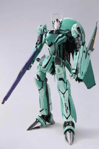 Macross Frontier - Macross Frontier The Movie ~Sayonara no Tsubasa~ - RVF-25 Messiah Valkyrie (Luca Angelloni Custom) - DX Chogokin - 1/60 - Renewal Ver. (Bandai)ㅤ – Bandai – ActionFigure Brasil