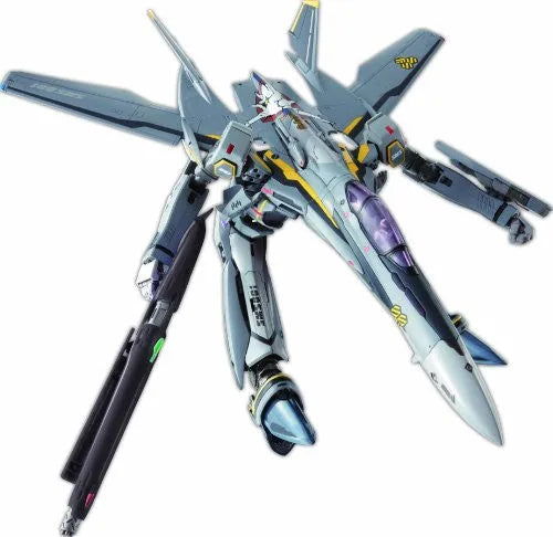 Macross Frontier - Macross Frontier The Movie ~Sayonara no Tsubasa~ - VF-25S Messiah Valkyrie (Ozma Lee Custom) - DX Chogokin - 1/60 - Renewal Ver. (Bandai)ㅤ – Bandai – ActionFigure Brasil