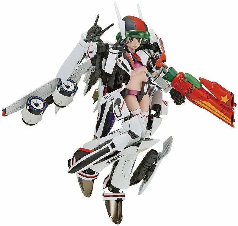 Macross Frontier - Ranka Lee - Aoshima Character Kit Selection MC-09 - V.F.G. - VF-25F Messiah (Aoshima)ㅤ – Aoshima – ActionFigure Brasil