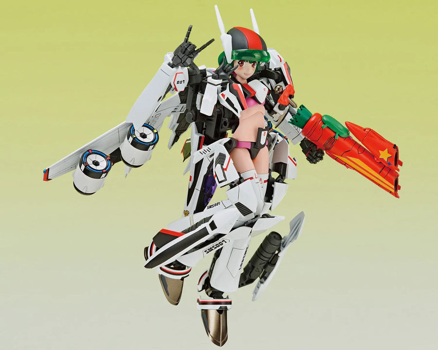 Macross Frontier - Ranka Lee - Aoshima Character Kit Selection MC-09 - V.F.G. - VF-25F Messiah (Aoshima)ㅤ – Aoshima – ActionFigure Brasil