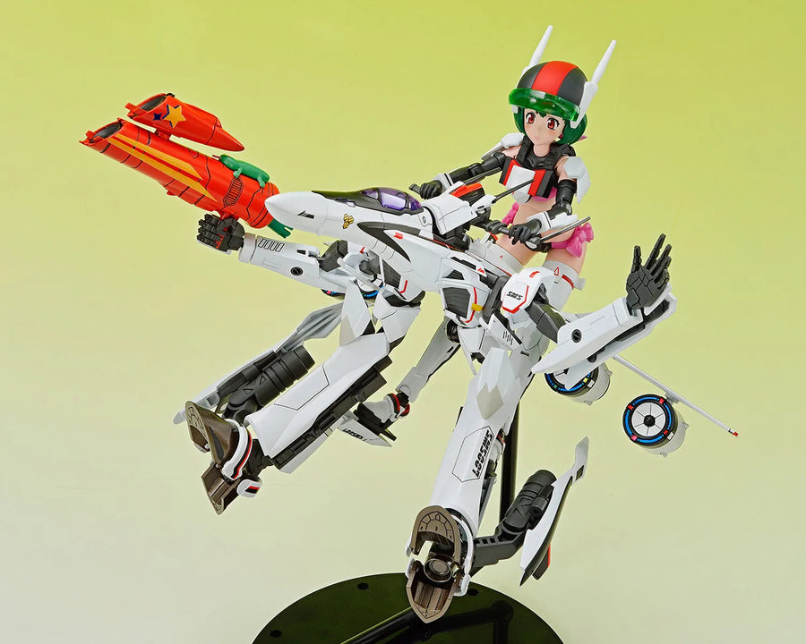 Macross Frontier - Ranka Lee - Aoshima Character Kit Selection MC-09 - V.F.G. - VF-25F Messiah (Aoshima)ㅤ – Aoshima – ActionFigure Brasil