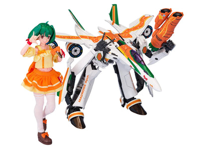 Macross Frontier - Ranka Lee - Aoshima Character Kit Selection  (MC-10) - V.F.G. - VF-25F Messiah - 40th Aniversary (Aoshima)ㅤ – Aoshima – ActionFigure Brasil