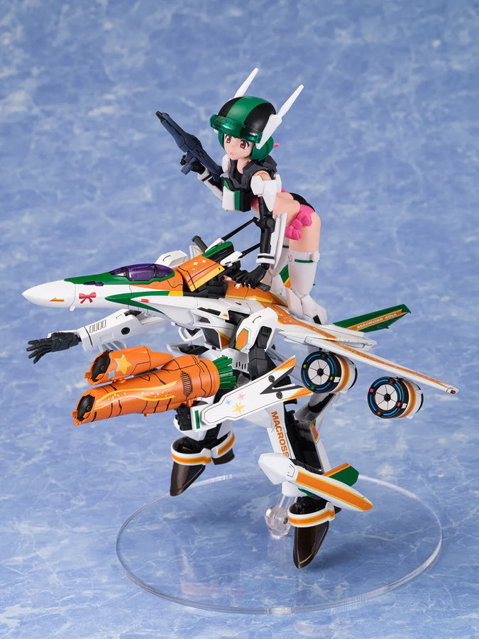 Macross Frontier - Ranka Lee - Aoshima Character Kit Selection  (MC-10) - V.F.G. - VF-25F Messiah - 40th Aniversary (Aoshima)ㅤ – Aoshima – ActionFigure Brasil