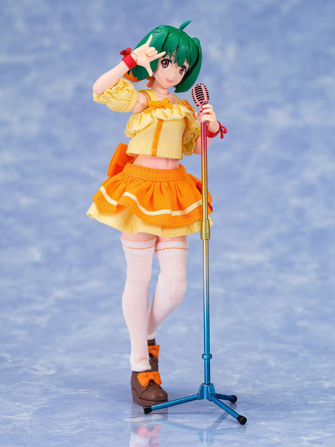 Macross Frontier - Ranka Lee - Aoshima Character Kit Selection  (MC-10) - V.F.G. - VF-25F Messiah - 40th Aniversary (Aoshima)ㅤ – Aoshima – ActionFigure Brasil