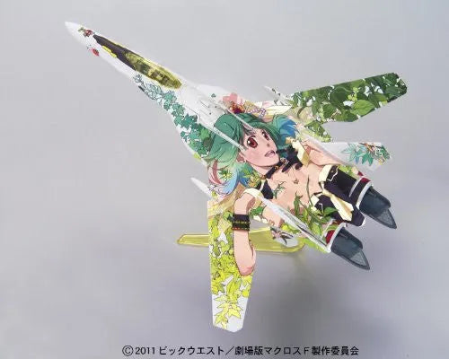 Macross Frontier The Movie ~Sayonara no Tsubasa~ - Ranka Lee - VF-25F Messiah Valkyrie - 1/100 - Fighter Mode Ranka Marking Ver. (Bandai)ㅤ – Bandai – ActionFigure Brasil