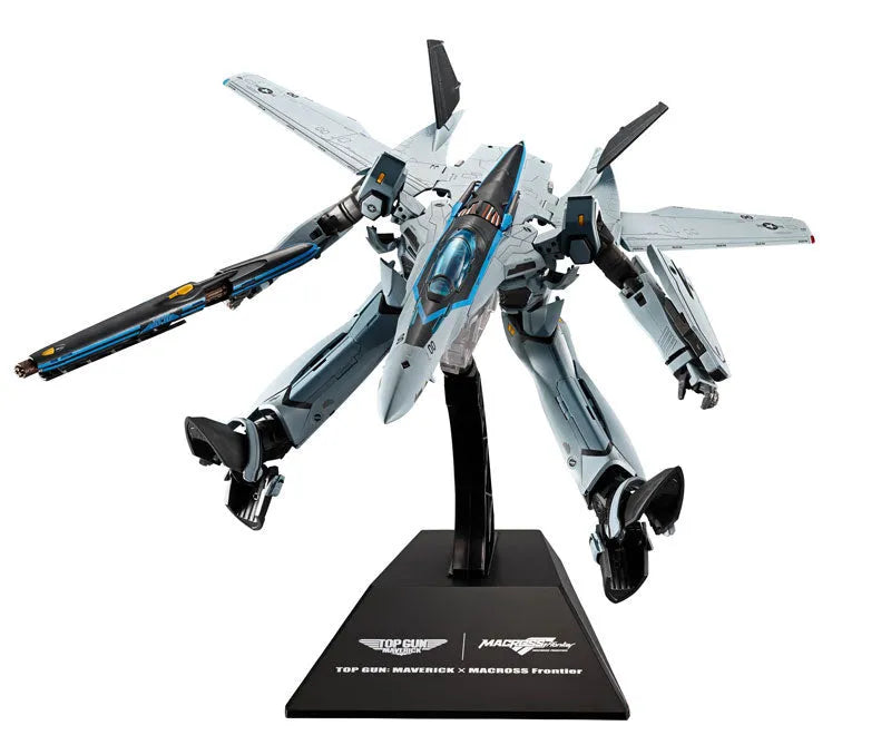Macross Frontier - Top Gun: Maverick - VF-25 Messiah Valkyrie - DX Chogokin - Top Gun: Maverick Ver. (Bandai Spirits)ㅤ – Bandai Spirits – ActionFigureBrasil