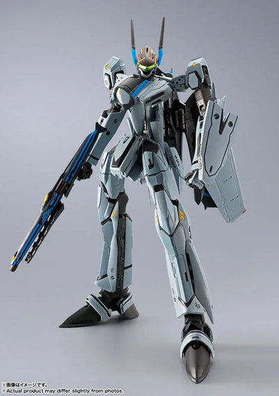 Macross Frontier - Top Gun: Maverick - VF-25 Messiah Valkyrie - DX Chogokin - Top Gun: Maverick Ver. (Bandai Spirits)ㅤ – Bandai Spirits – ActionFigureBrasil — ambientada